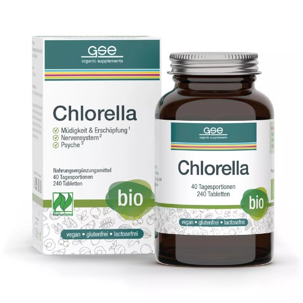 BIO Chlorella 240 Tabletten - 120g