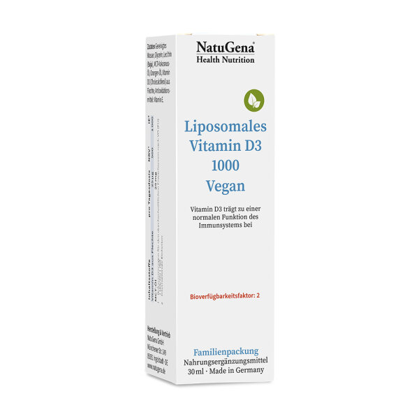 Liposomales Vitamin D3 1000 Vegan